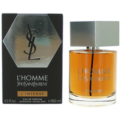 L'Homme L'Intense by Yves Saint Laurent, 3.3 oz Eau De Parfum Spray for Men