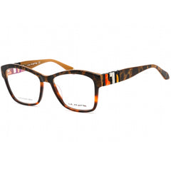 La Matta Women's Eyeglasses - Clear Demo Lens Fixed Nose Pad Cat Eye | LMV3238 03-09