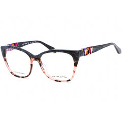 La Matta Women's Eyeglasses - Fixed Nose Pads Full Rim Multicolor | LMV3239 02-09