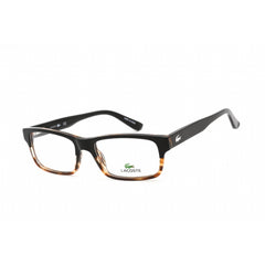 Lacoste Men's Eyeglasses - Black/Havana Plastic Rectangular Shape Frame | L2705 006