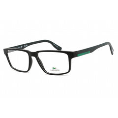 Lacoste Men's Eyeglasses - Clear Demo Lens Matte Black Full Rim Frame | L2897 002