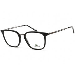 Lacoste Men's Eyeglasses - Fixed Nose Pads Black Square Plastic Frame | L2853PC 001