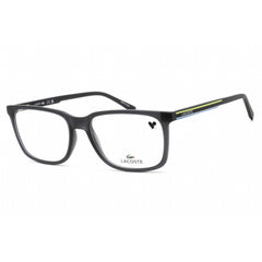 Lacoste Men's Eyeglasses - Full Rim Matte Dark Grey Injected Propionate | L2859 024