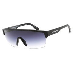 Lacoste Men's Sunglasses - Gradient Lens Matte Black Bio Injected Frame | L989S 002