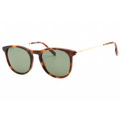 Lacoste Men's Sunglasses - Havana Round Shape Plastic Frame Green Lens | L994S 214
