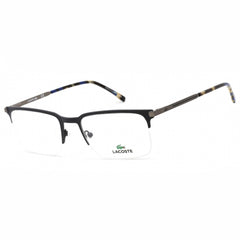 Lacoste Unisex Eyeglasses - Clear Demo Lens 54 mm Blue Rectangular Frame | L2268 424