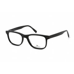 Lacoste Unisex Eyeglasses - Clear Lens Black Plastic Rectangular Frame | L2841 001