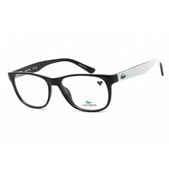 Lacoste Unisex Eyeglasses - Clear Lens Black Plastic Square Shape Frame | L2743 001