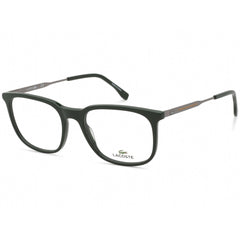 Lacoste Unisex Eyeglasses - Clear Lens Green and Grey Rectangular Frame | L2880 315