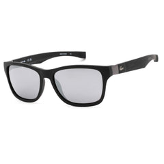 Lacoste Unisex Sunglasses - Full Rim Satin Black Rectangular Shape Frame | L737S 002