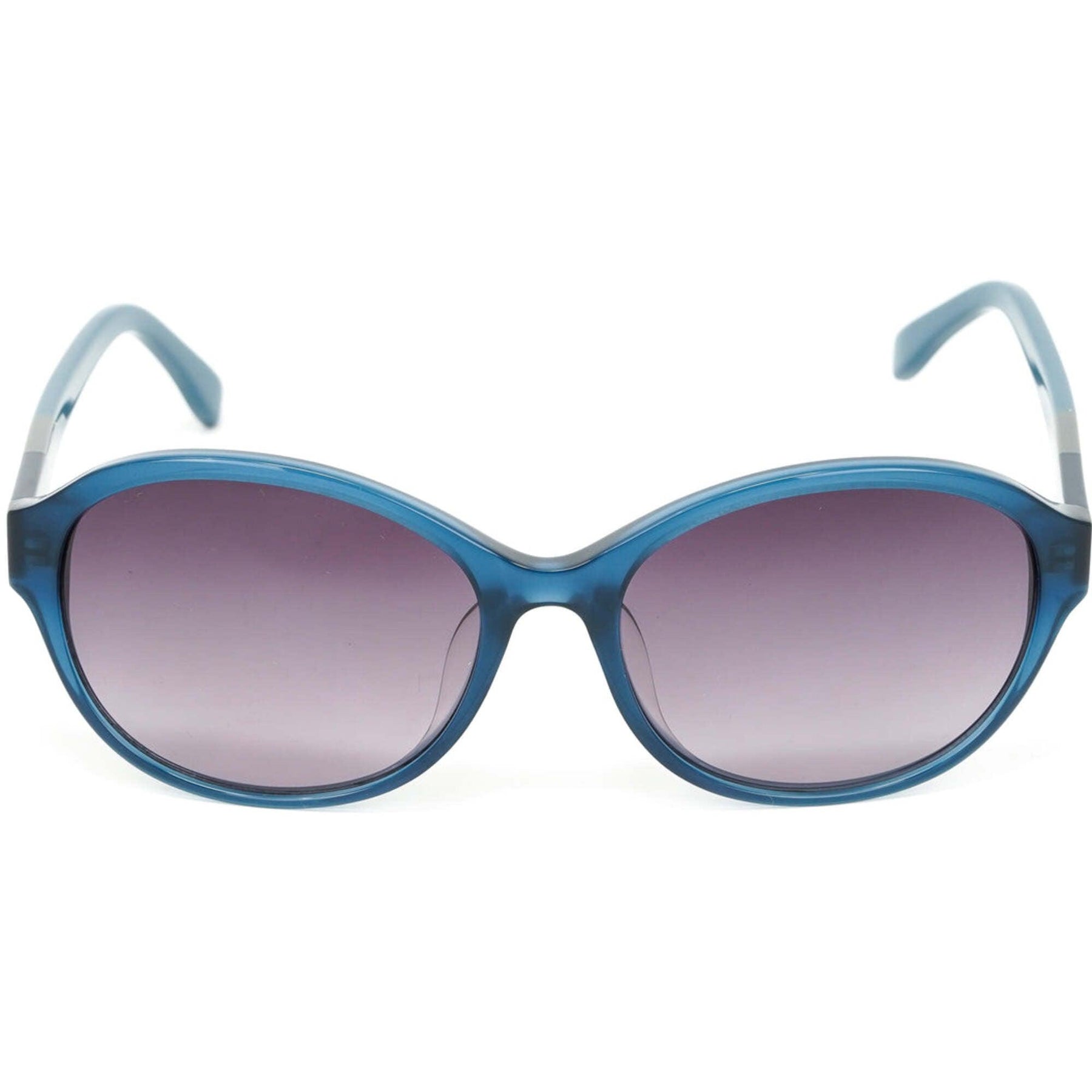 Lacoste Unisex Sunglasses - Gradient Grey Lens Blue Oval 