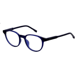 Lacoste Women's Eyeglasses - Blue Round Full-Rim Plastic Frame | LACOSTE L3631 424