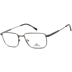 Lacoste Women's Eyeglasses - Matte Dark Grey Rectangular Shaped Frame | L2277 021