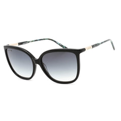 Lacoste Women's Sunglasses - Full Rim Black Butterfly Shaped Plastic Frame | L963S 001