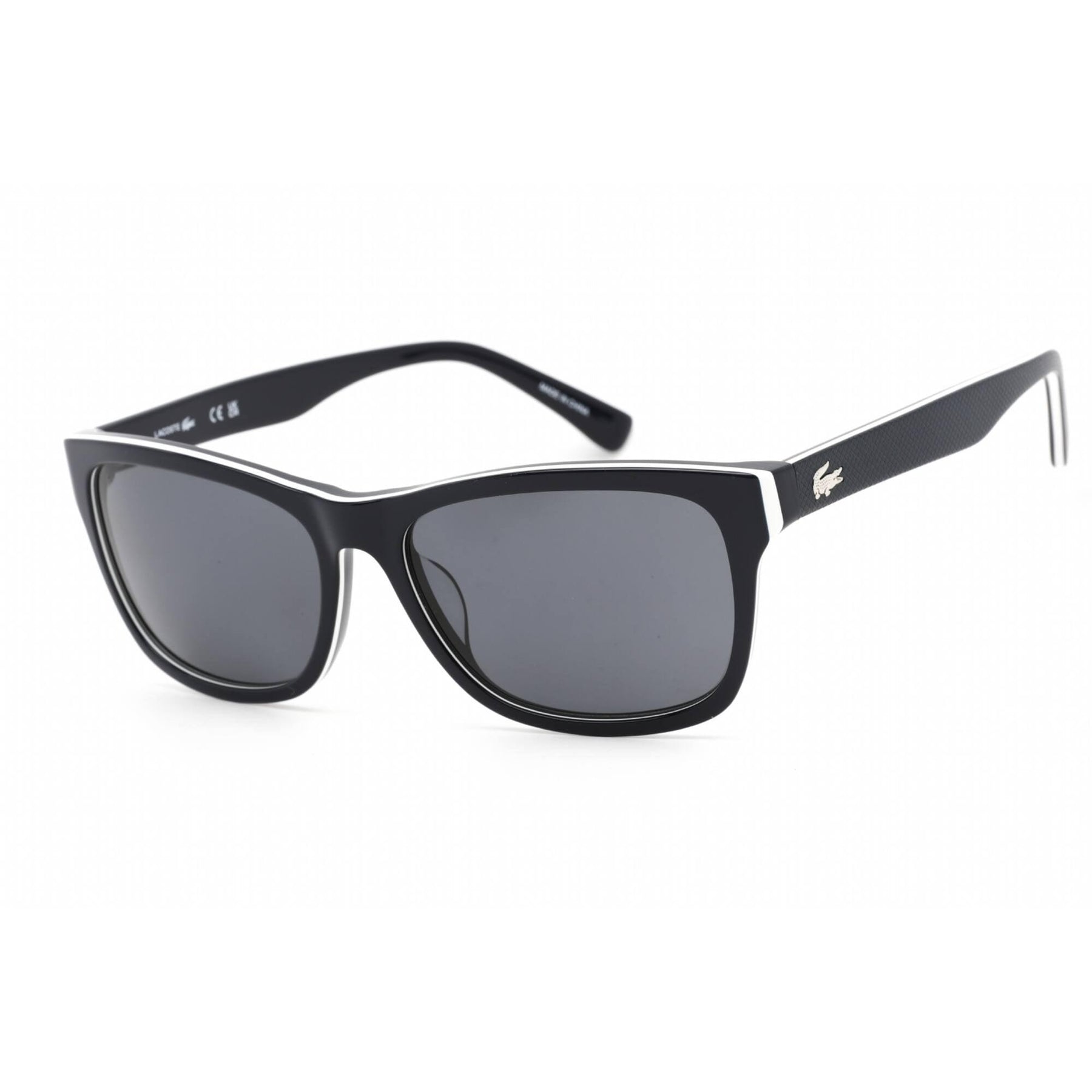 Lacoste Women's Sunglasses - Full Rim Blue/White Plastic