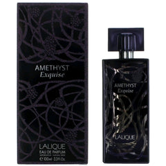 Lalique Women's EDP Spray - Amethyst Exquise Floral, Fruity and Woody Notes, 3.3 oz