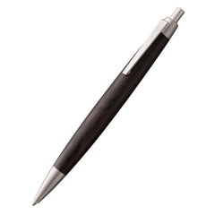 Lamy Ballpoint Pen - 2000 Wooden Body with Palladium Plated Clip, Blackwood | L203