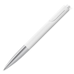Lamy Ballpoint Pen - Noto Triangular Plastic Body, Silver/White | L283WE