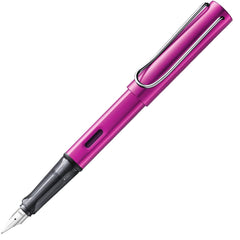 Lamy Fountain Pen - AL Star Snap On Cap Vibrant Pink Aluminum, Extra Fine | L99-EF