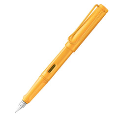 Lamy Fountain Pen - Safari Plastic with Metal Clip, Candy Mango
