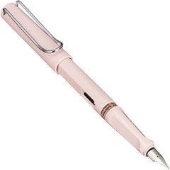 Lamy Fountain Pen - Safari Snap On Cap Powder Rose Plastic