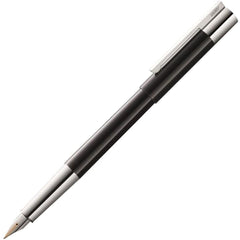 Lamy Fountain Pen - Scala Snap On Cap Piano Black Stainless Steel