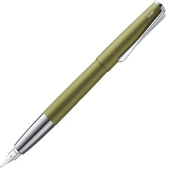Lamy Fountain Pen - Studio Snap On Cap Matte Olive Steel