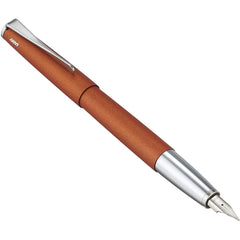 Lamy Fountain Pen - Studio Snap On Terracotta Stainless Steel