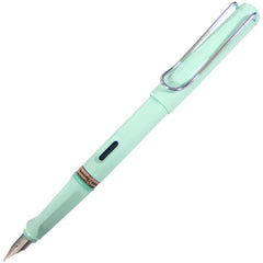 Lamy Limited Safari Fountain Pen in Pastel Blue Macaron with Snap-on Cap