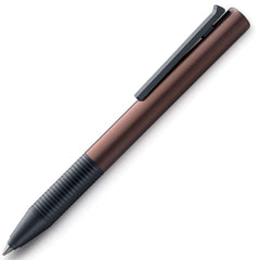 Lamy Rollerball Pen - Tipo Cap Less Aluminum Body with Black Clip, Coffee | L339CE