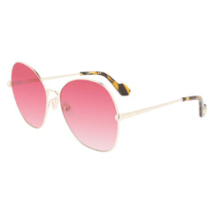 Lanvin Women's Sunglasses - Gradient Coral Plastic Lens Full Rim Frame | LNV119S 706