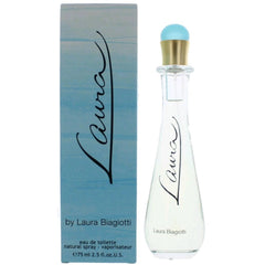 Laura Biagiotti Women's EDT Spray - Laura Fruity, Floral and Woody Notes, 2.5 oz