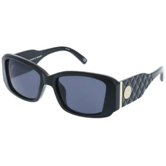 Le Specs Women's Sunglasses - Black Tritan Plastic Rectangular Frame | LSP2202430