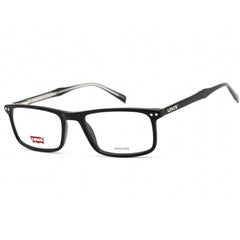 Levi's Men's Eyeglasses - Clear Demo Lens Black Rectangular Frame | LV 5020 0807 00