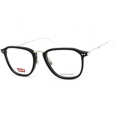Levi's Men's Eyeglasses - Clear Demo Lens Black Square Frame | LV 5011/S 0807 00