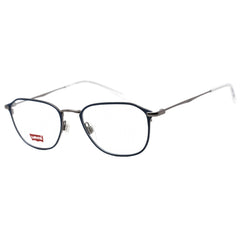 Levi's Men's Eyeglasses - Clear Demo Lens Matte Blue Square Frame | LV 5010 0FLL 00