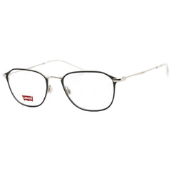 Levi's Men's Eyeglasses - Clear Demo Lens Matte Grey Square Frame | LV 5010 0RIW 00