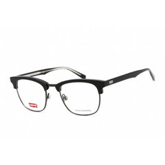 Levi's Men's Eyeglasses - Clear Lens Black Plastic/Metal Frame | LV 5003 0807 00