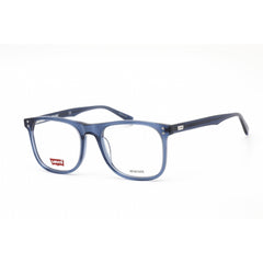Levi's Men's Eyeglasses - Clear Lens Blue Plastic Square Frame | LV 5004 0PJP 00