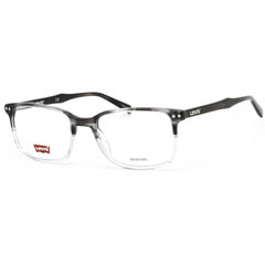 Levi's Men's Eyeglasses - Clear Lens Grey Horn Rectangular Frame | LV 5019 02W8 00