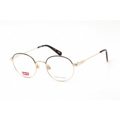Levi's Unisex Eyeglasses - Clear Demo Lens Gold Stainless Steel | LV 1030 0J5G 00