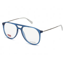 Levi'S Unisex Eyeglasses - Clear Lens Blue White Aviator Frame | LV 1000 00JU 00