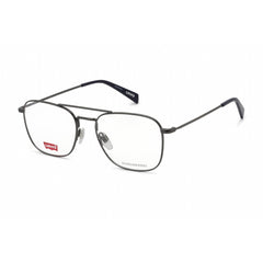 Levi's Unisex Eyeglasses - Clear Lens Dark Ruthenium Pilot Shape | LV 1008 0KJ1 00