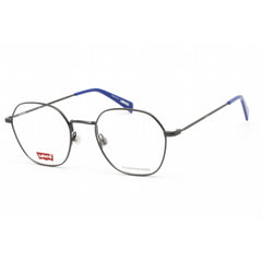Levi's Unisex Eyeglasses - Dark Ruthenium Hexagon Stainless Steel | LV 1009 0KJ1 00