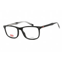 Levi's Women's Eyeglasses - Black Hexetate Rectangular Shape Frame | LV 5027 0807 00