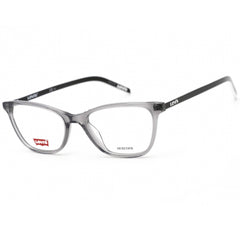 Levi'S Women's Eyeglasses - Clear Demo Lens Grey Cat Eye Frame | LV 1022 0KB7 00