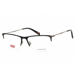 Levi's Women's Eyeglasses - Clear Lens Matte Black Stainless Steel | LV 5029 0003 00