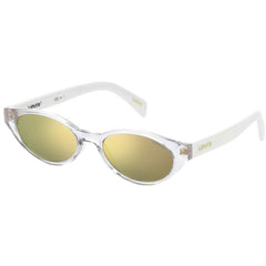 Levi's Women's Sunglasses - Crystal Full Rim Cat Eye Frame | LEVI LV 1003/S 0900/SQ