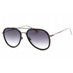 Levi's Women's Sunglasses - Dark Ruthenium Aviator Metal Frame | LV 5000/S 0KJ1 9O