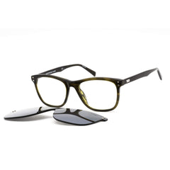 Levi's Women's Sunglasses - Green Horn/Black Rectangular Frame | LV 5013/CS 06AK T4